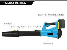 Load image into Gallery viewer, Electric Leaf Blower Battery Powered Leaf Blower Cordless LK21B801
